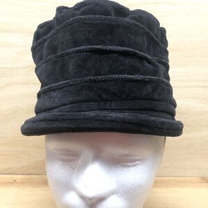 Rising Tide Nepal Fleece Hat Cap Women’s One Size Black Cotton Winter Soft